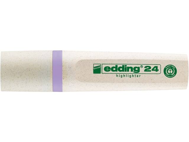 Markeerstift edding 24 Eco 2-5mm pastel violet