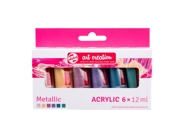 Acrylverf Talens Art Creation 12 ml 6st mtl ass