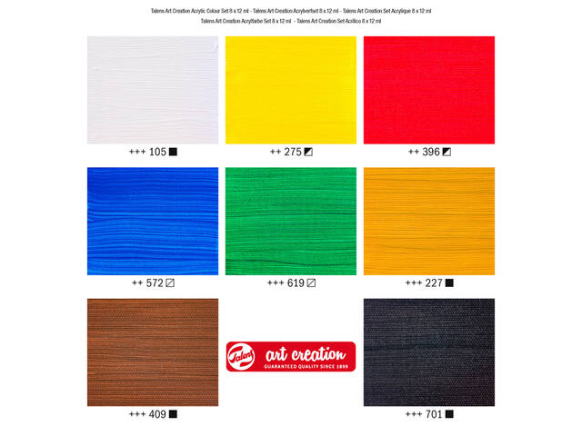 Acrylverf Talens Art Creation 12ml 8st assorti