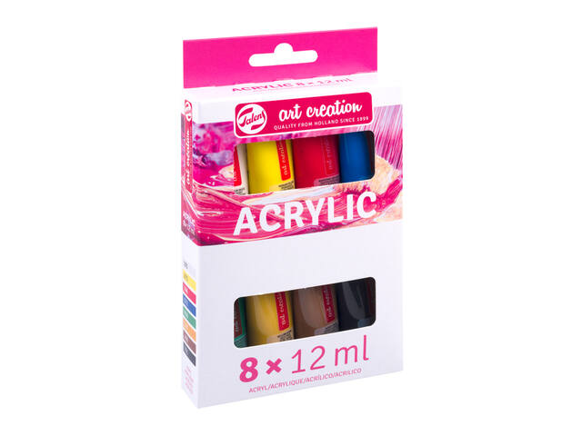 Acrylverf Talens Art Creation 12ml 8st assorti