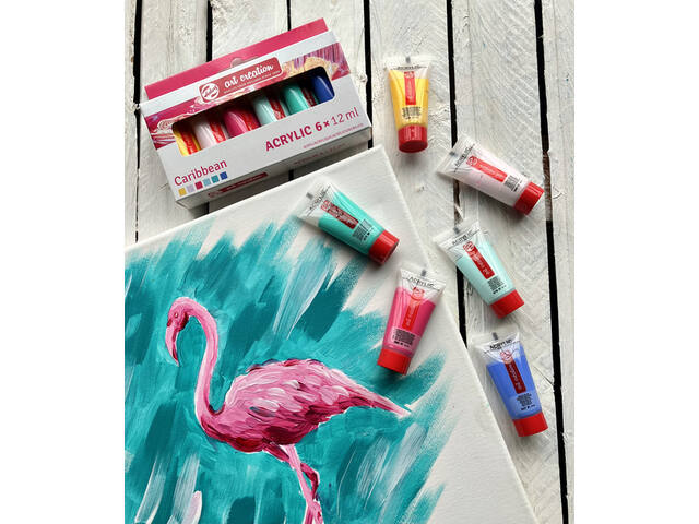 Acrylverf Talens Art Creation 12ml 6st Caribbe ass