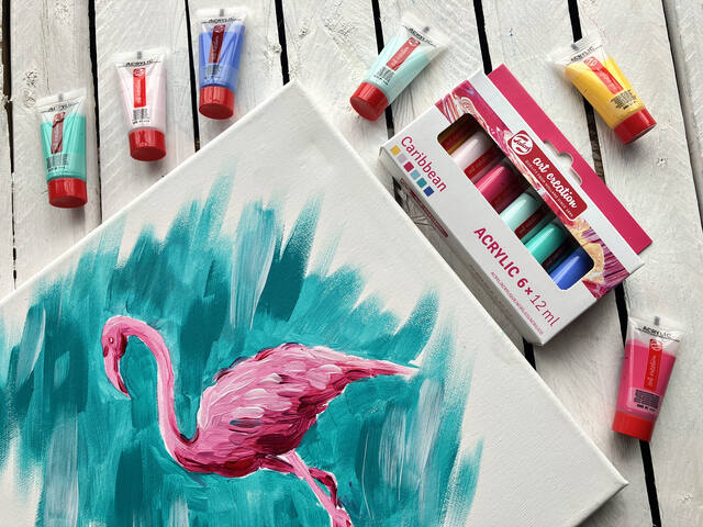 Acrylverf Talens Art Creation 12ml 6st Caribbe ass