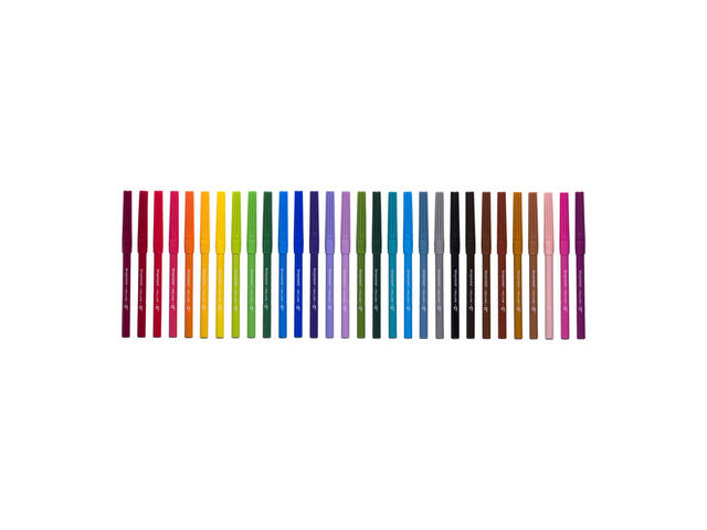 Viltstift Bruynzeel Kids 30st assorti