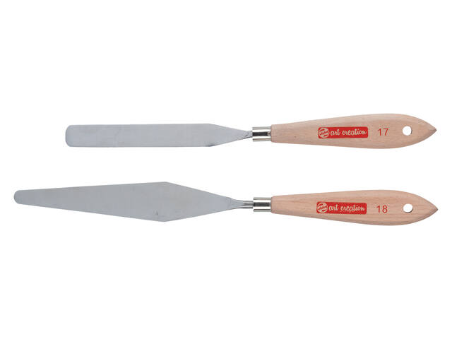Schildersmes Talens Art Creation set 2 stuks bruin