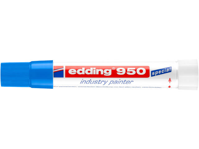 Viltstift edding 950 pasta rond 10mm blauw