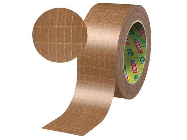 Verpakkingstape Tesa 56000 Eco papier 50mmx25m