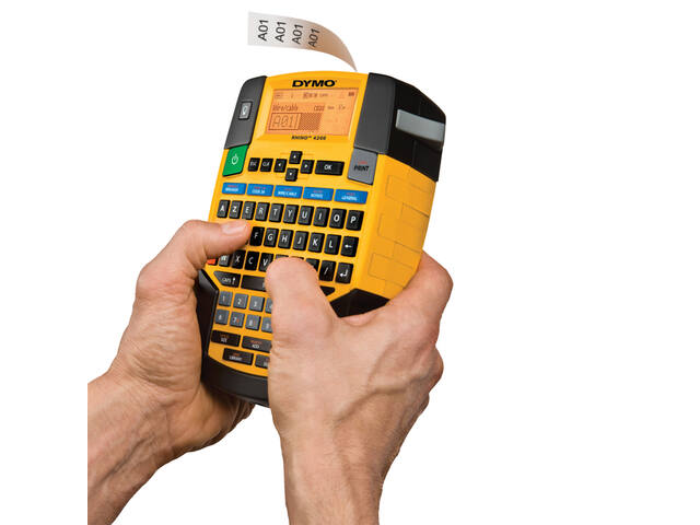 Labelprinter Dymo Rhino 4200 azerty 19mm koffer