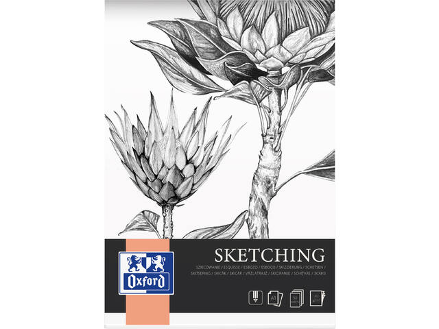 Tekenblok Oxford Sketching A3 50 vel