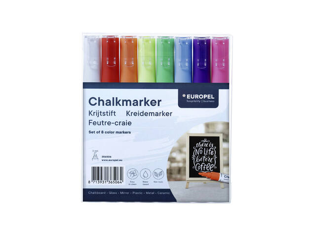 Krijtstift Europel 3mm assorti
