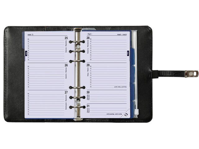 Organizer Kalpa Personal + ag26-27 7d/2p croco zw