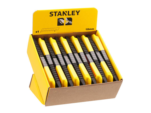 Afbreekmes Stanley SM 18mm antichoc