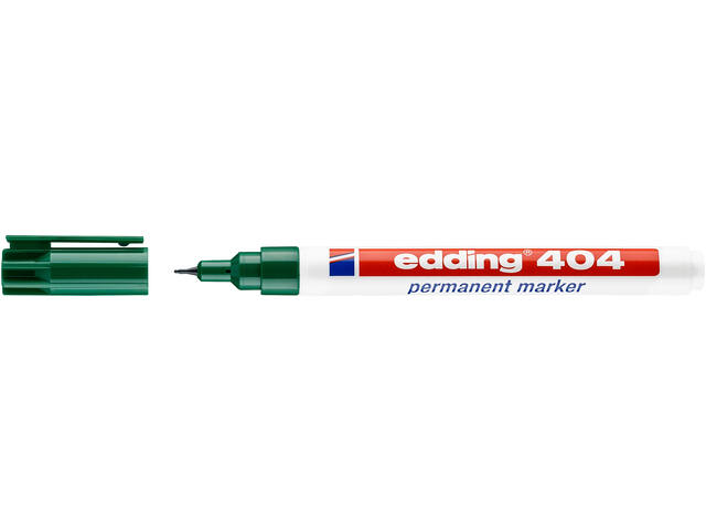 Viltstift eddING 404 rond 0.75mm groen