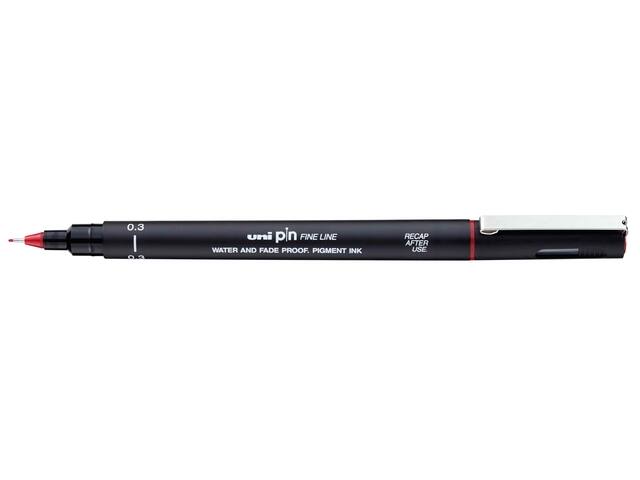 Fineliner Uni-ball Pin 0.3mm rood