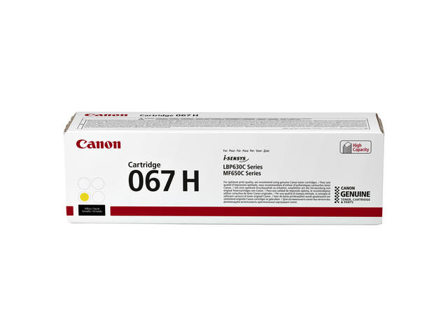 Tonercartridge Canon 067H geel
