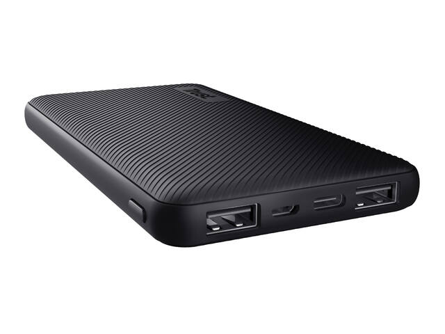 Powerbank Trust Primo 10.000 mAh eco zwart