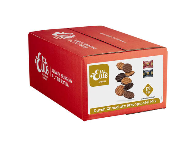 Koekjes Elite Dutch chocolate stroopwafel mix