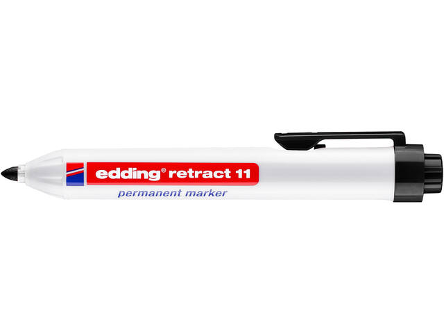 Viltstift edding 11 rond drukknop 1.5-3mm zwart