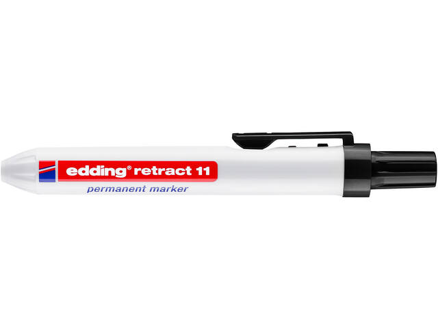 Viltstift edding 11 rond drukknop 1.5-3mm zwart