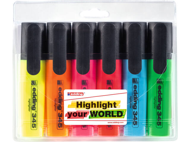 Markeerstift edding 345 2-5mm assorti