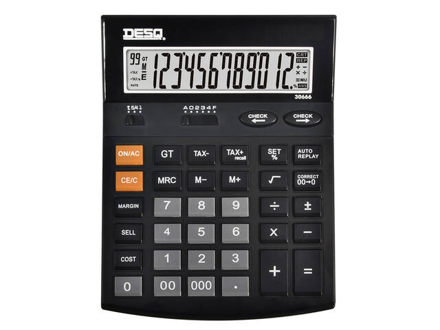 Rekenmachine Desq X-Large Check Correct