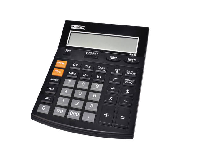 Rekenmachine Desq X-Large Check Correct