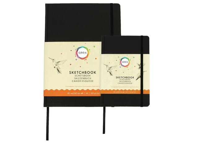 Tekenboek Qrea A5 100gr 80vel