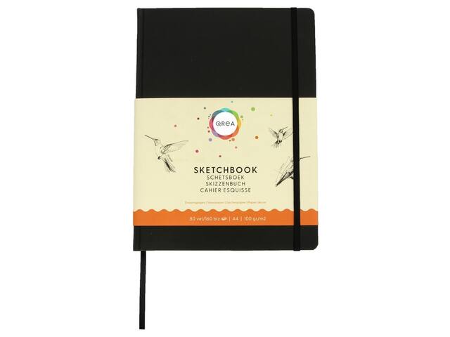 Tekenboek Qrea A4 100gr 80vel