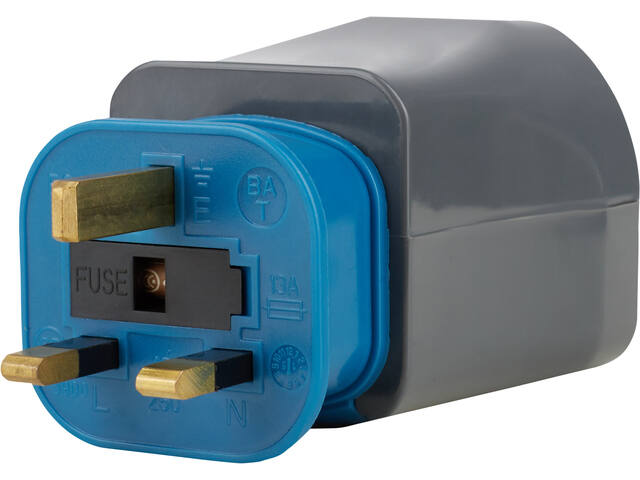 Reisstekker Brennenstuhl adapter wereld zwart