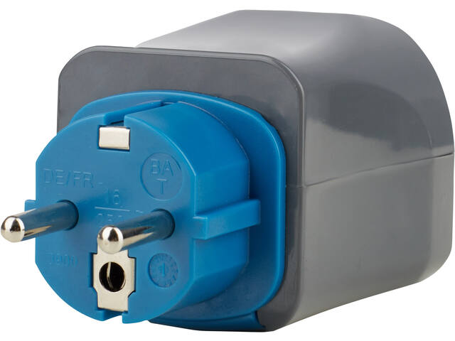 Reisstekker Brennenstuhl adapter wereld zwart