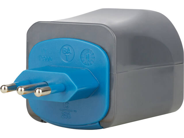 Reisstekker Brennenstuhl adapter wereld zwart