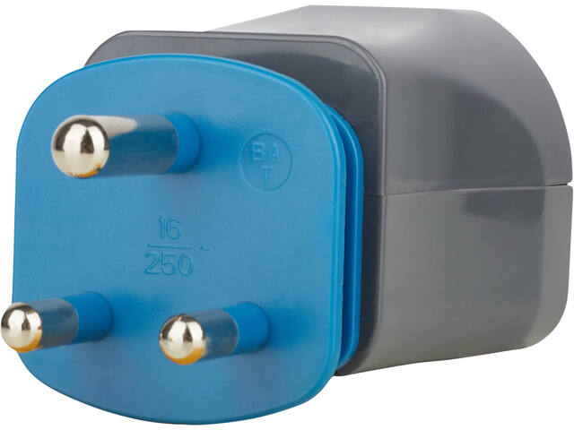 Reisstekker Brennenstuhl adapter wereld zwart