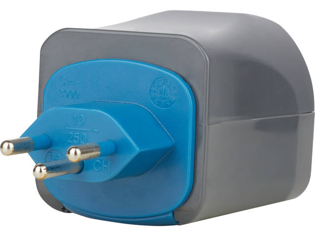 Reisstekker Brennenstuhl adapter wereld zwart