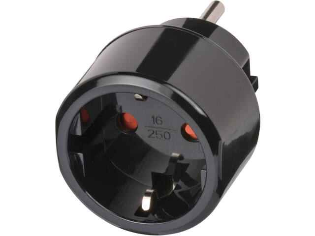 Reisstekker Brennenstuhl adapter USA  zwart