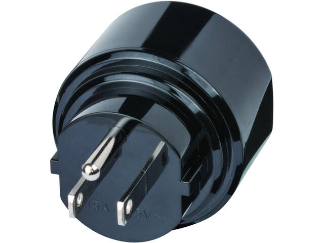 Reisstekker Brennenstuhl adapter USA  zwart
