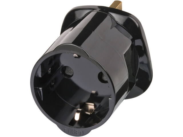 Reisstekker Brennenstuhl adapter GB/UK zwart