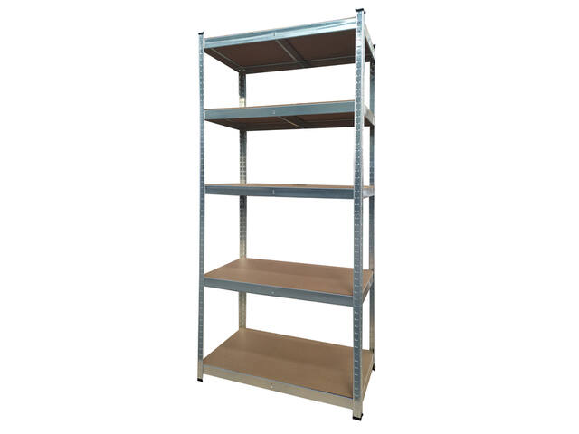 Stellingkast BRASQ 5 borden SU175  875 KG zilver