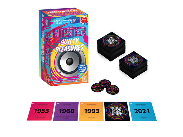 Muziekspel Hitster Guilty Pleasure 16+