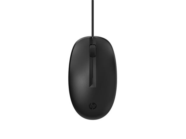 Muis HP 128 laser bedraad zwart