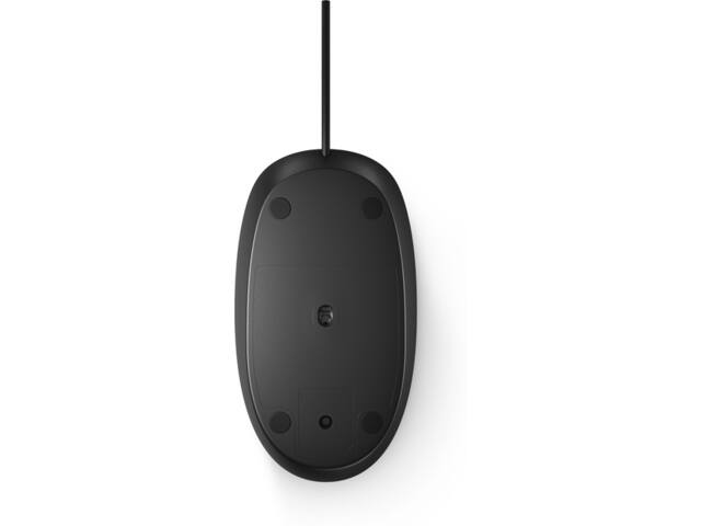 Muis HP 128 laser bedraad zwart