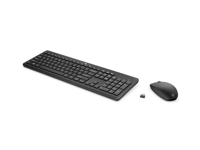 Toetsenbord + muis HP 235 draadloos zwart