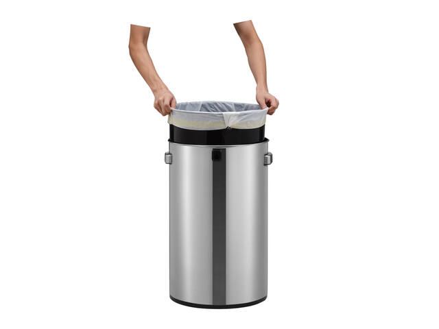 Afvalbak EKO Urban Bin 60L RVS