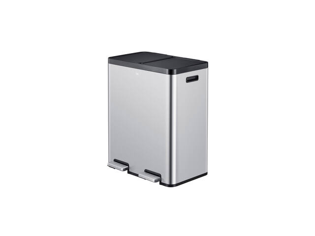 Pedaalemmer EKO Essential Recycler 2x30liter rvs