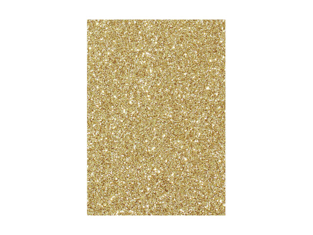 Glitterpapier Folia 1-zijdig 24x34cm 170gr 10v ass