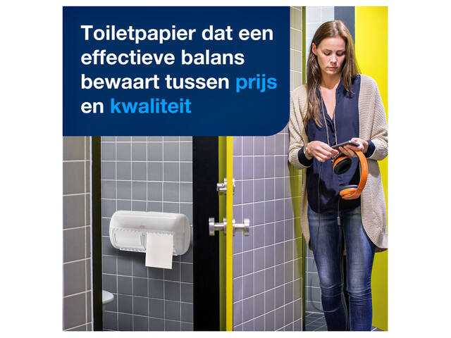 Toiletpapier Tork T4 Advanced 2laags 200 vel wit