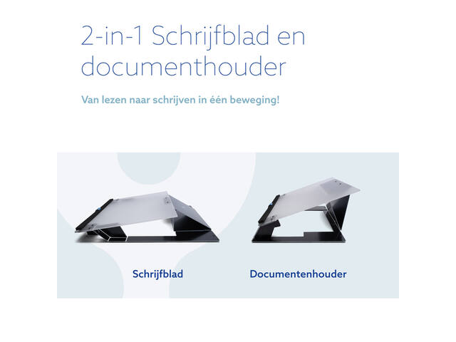 Documenthouder R-Go Read 2 Write Acryl