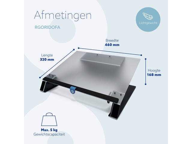 Documenthouder R-Go Read 2 Write Acryl