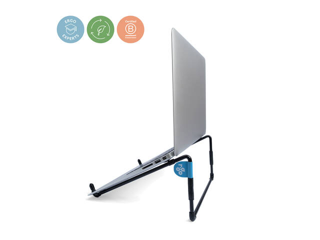 Laptopstandaard R-Go Travel Zwart