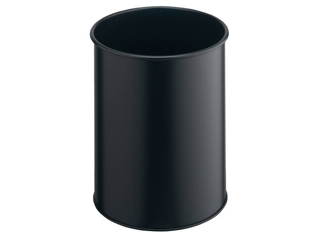 Papierbak Durable 330101 15liter rond zwart