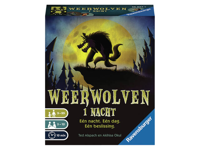 Kaartspel Weerwolven 1 nacht