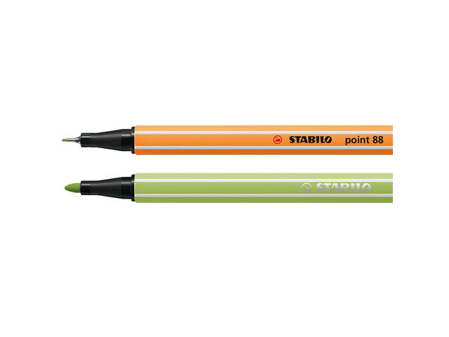 Fineliner STABILO point 88 en Pen 68 Arty creative